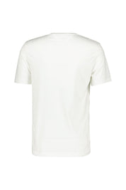 T-Shirt mit Logostick - YBR-WHITE - Weiß