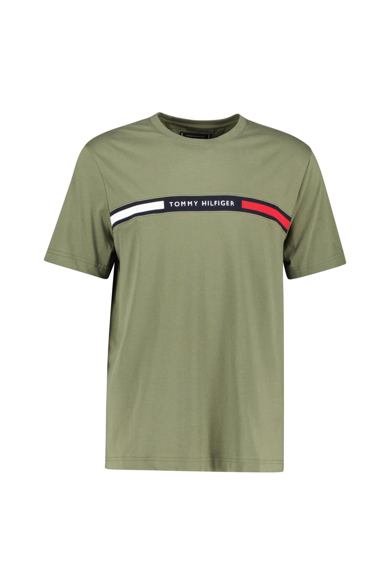 T-Shirt mit Logostick - PLI-GREEN - Khaki