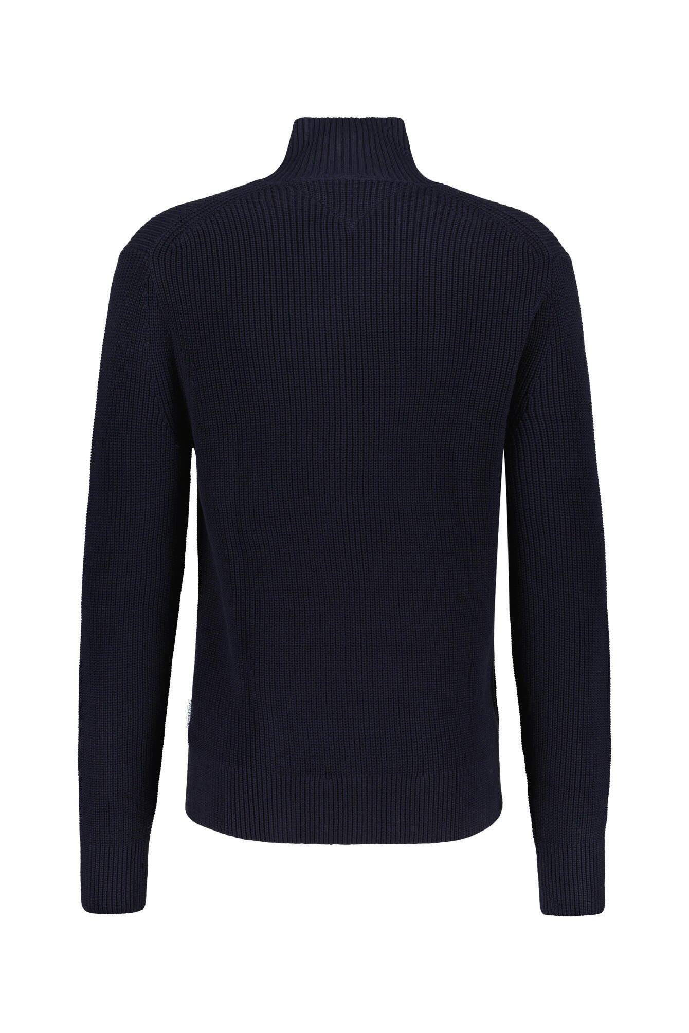 Rollkragenpullover aus Strick - DW5-BLUE - Blau