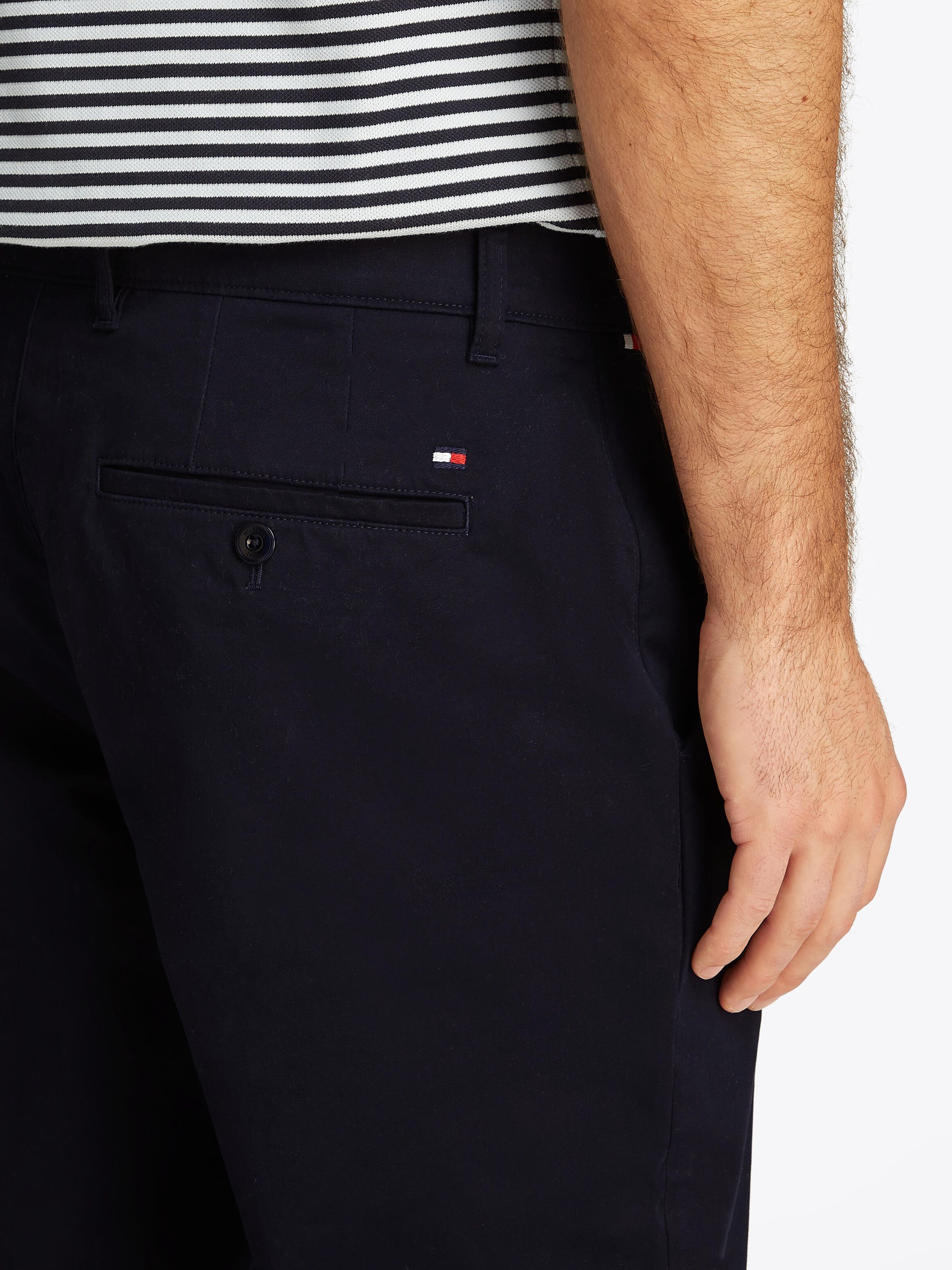 Chinohose Straight Leg - DW5-BLUE - Blau