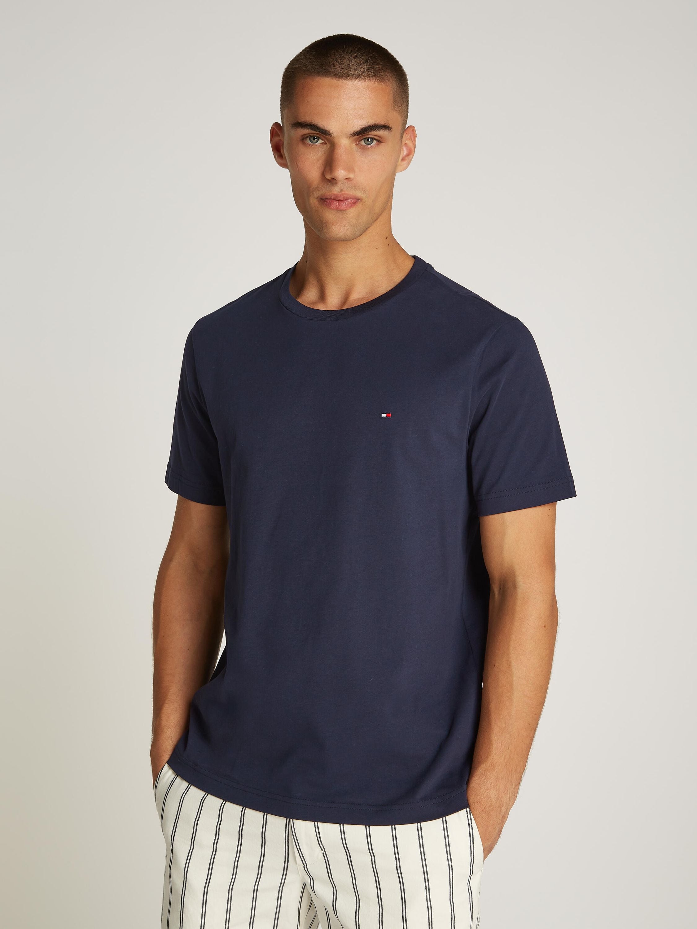 T-Shirt aus Baumwolle - DW5-BLUE - Blau