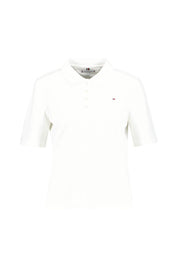 Poloshirt aus Baumwolle - YBL-WHITE - Weiß