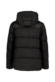 Steppjacke mit abnehmbarer Kapuze - BDS-BLACK - Schwarz