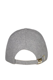 Cap mit Logo-Emblem - 0IM-GREY - Grau