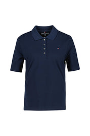 Poloshirt aus Baumwolle - C1G-BLUE - Blau