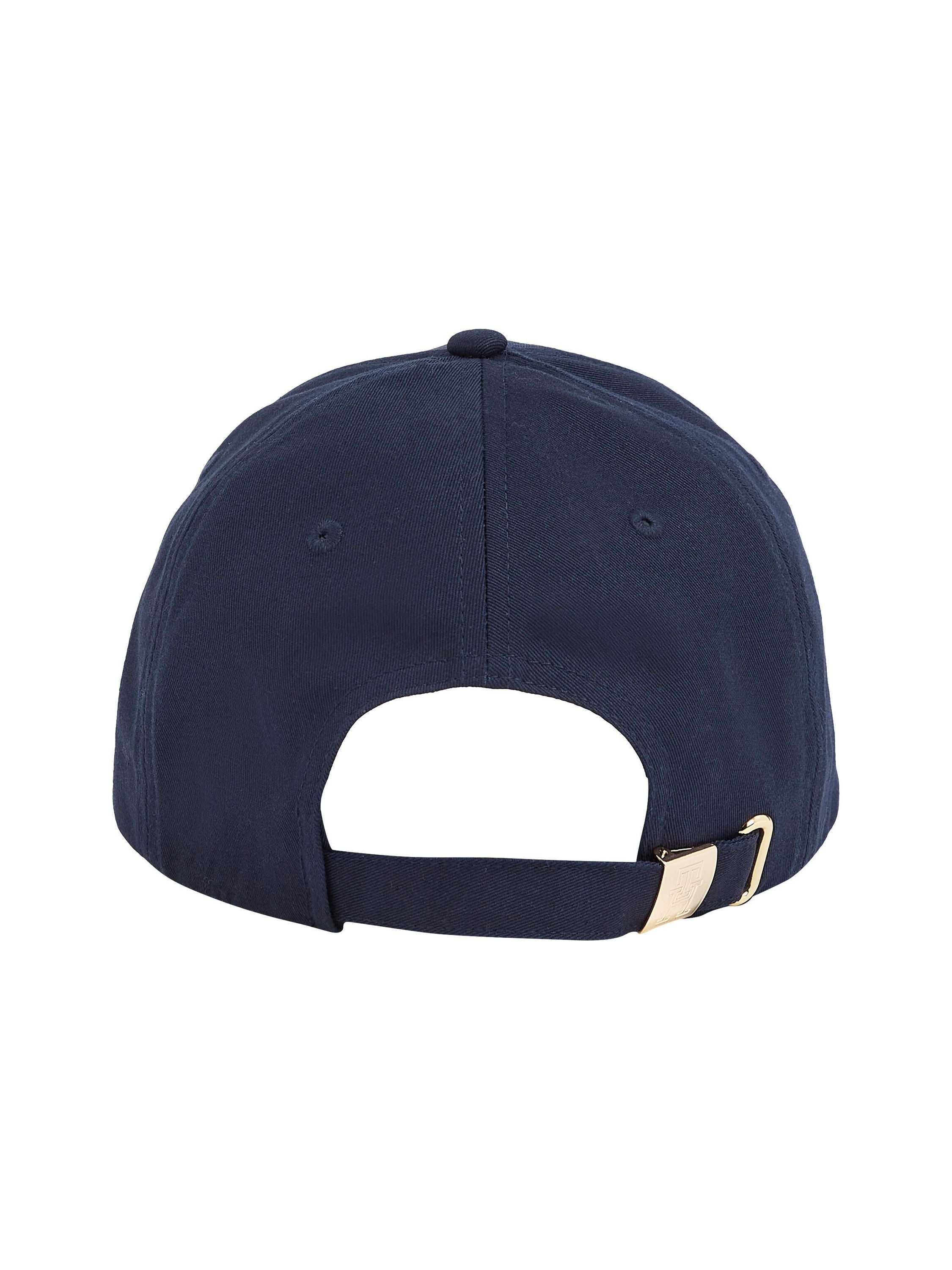 Cap mit goldenem Logo - DW6-BLUE - Blau