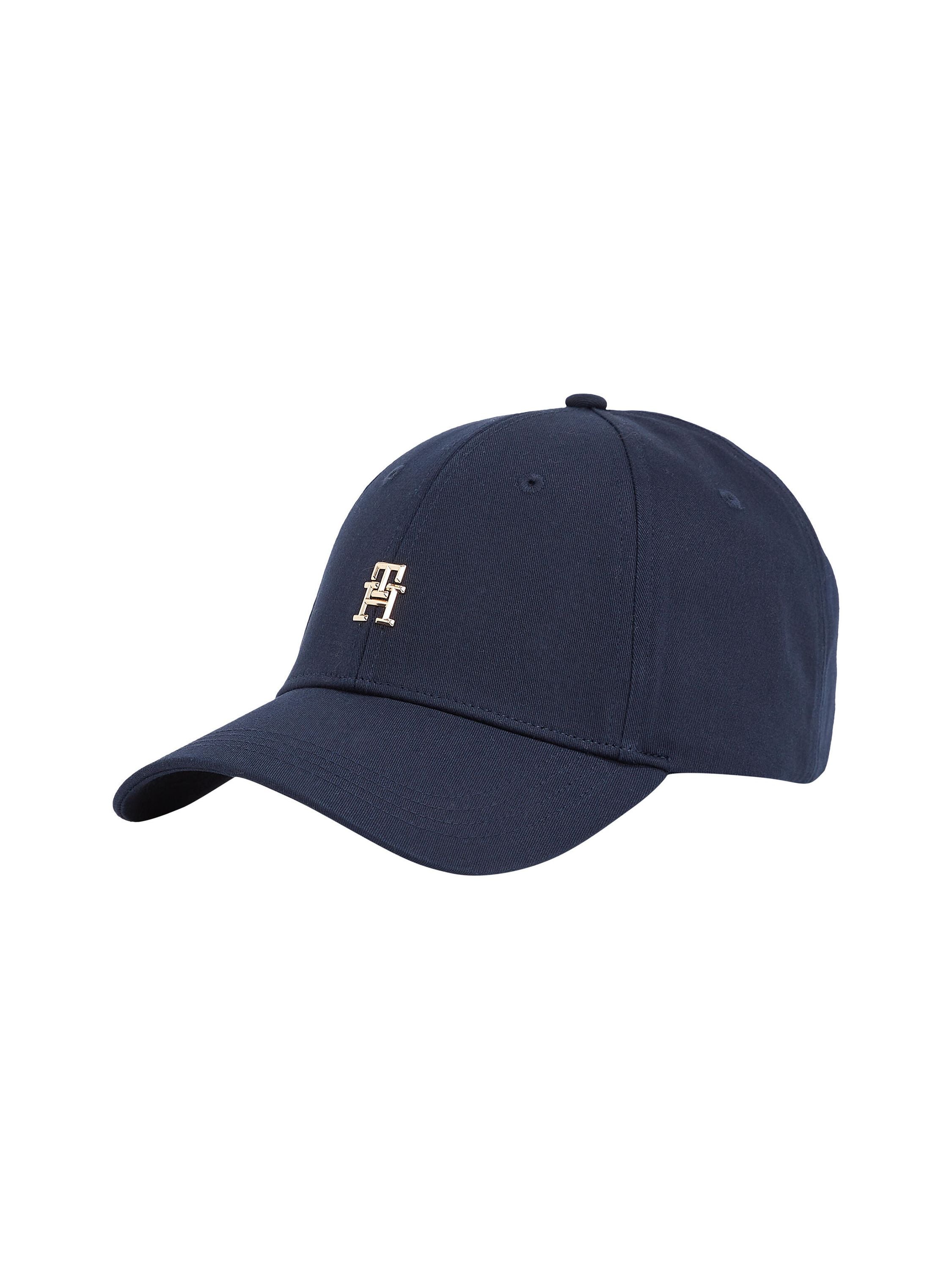 Cap mit goldenem Logo - DW6-BLUE - Blau