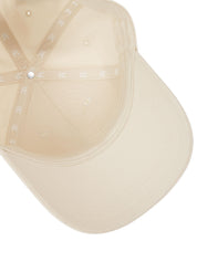 Cap mit goldenem Logo - AA8-BEIGE - Beige