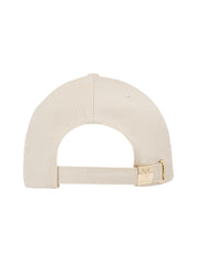 Cap mit goldenem Logo - AA8-BEIGE - Beige
