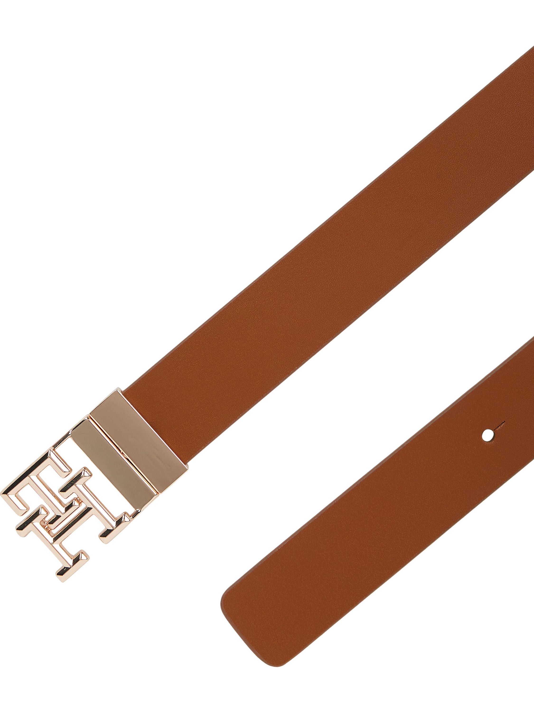 Leder Gürtel - 0HD-BROWN - Braun