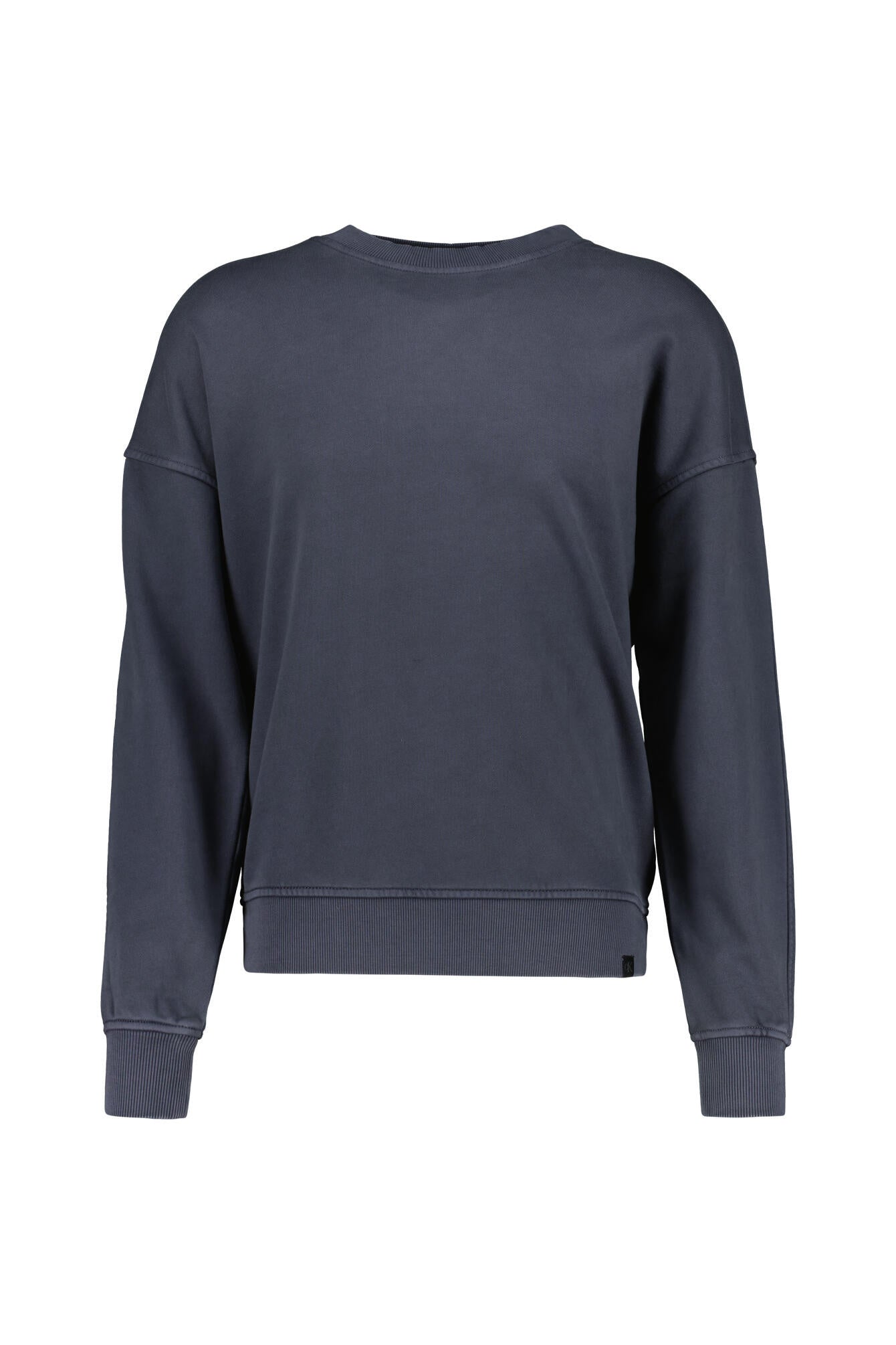 Sweatshirt aus Baumwolle - BAN-BLACK - Grau