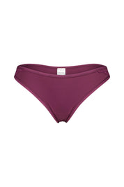 Thong mit Spitzendetails - VER-PINK - Violett