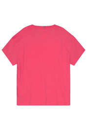 T-Shirt mit Logoprint - TJN-PINK - Pink