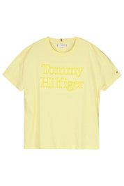 T-Shirt mit Logoprint - ZGC-YELLOW - Gelb