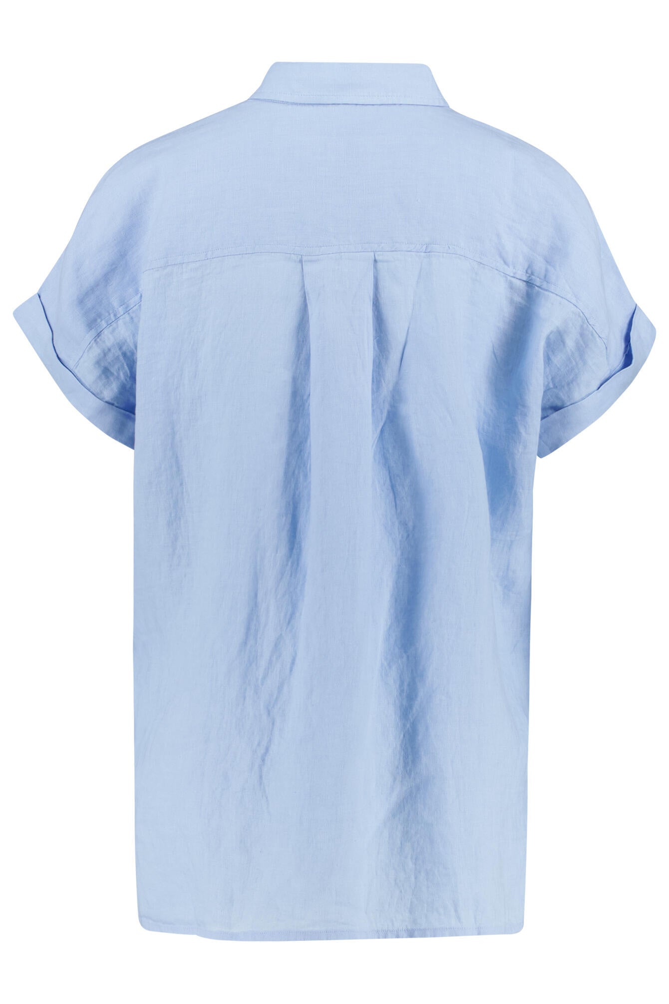 Kurzarm Bluse - C1Z-BLUE - Blau