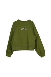 Sweatshirt mit Logo - MS2-GREEN - Grün