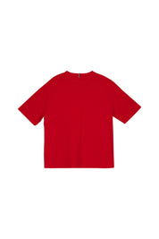 Mesh-T-Shirt aus Baumwolle - XND-RED - Rot