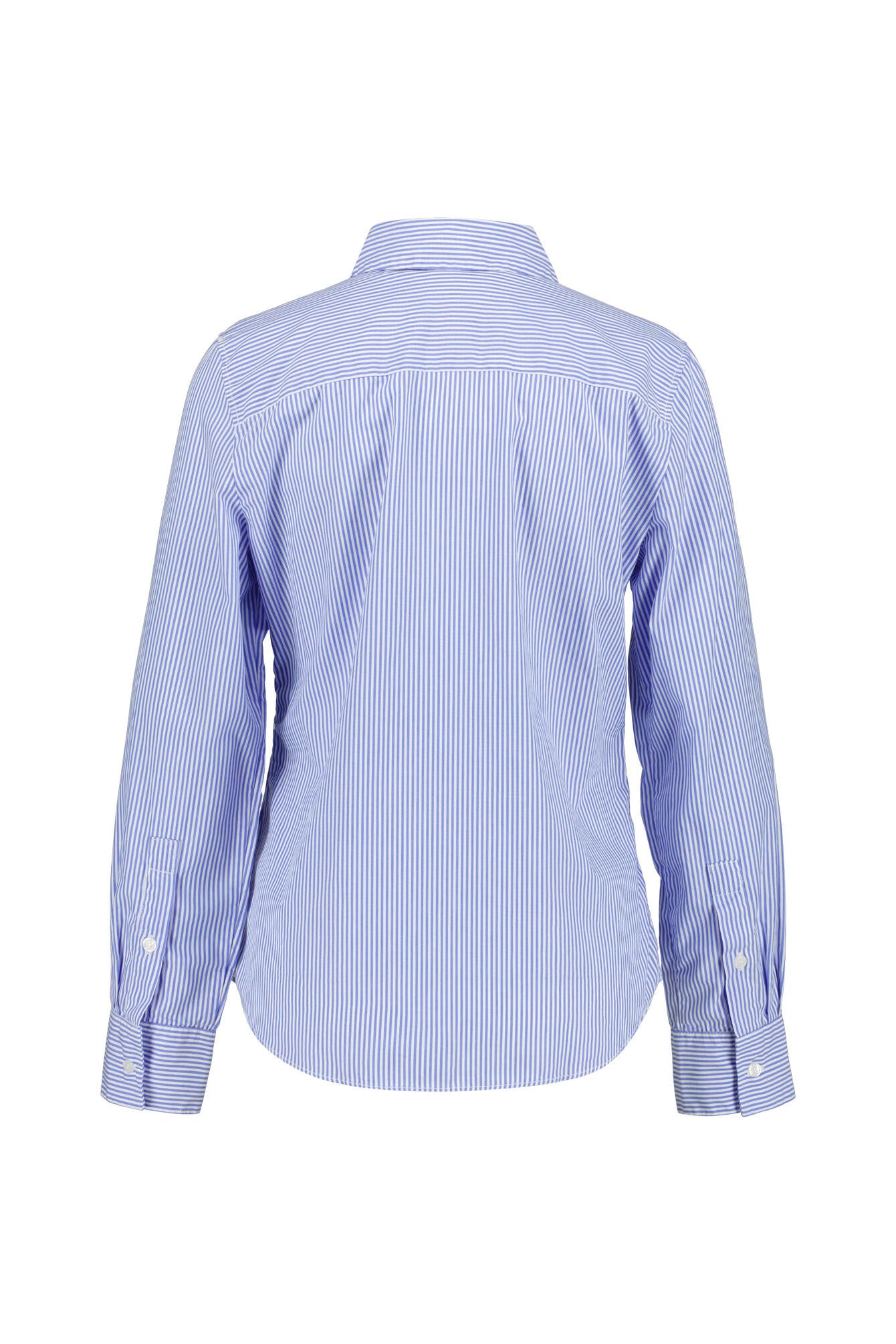 Gestreifte Hemdbluse - 0A5-BLUE - Blau