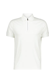 Poloshirt mit Half-Zip - YBR-WHITE - Weiß