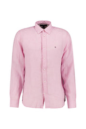 Leinenhemd - TJS-PINK - Rosa