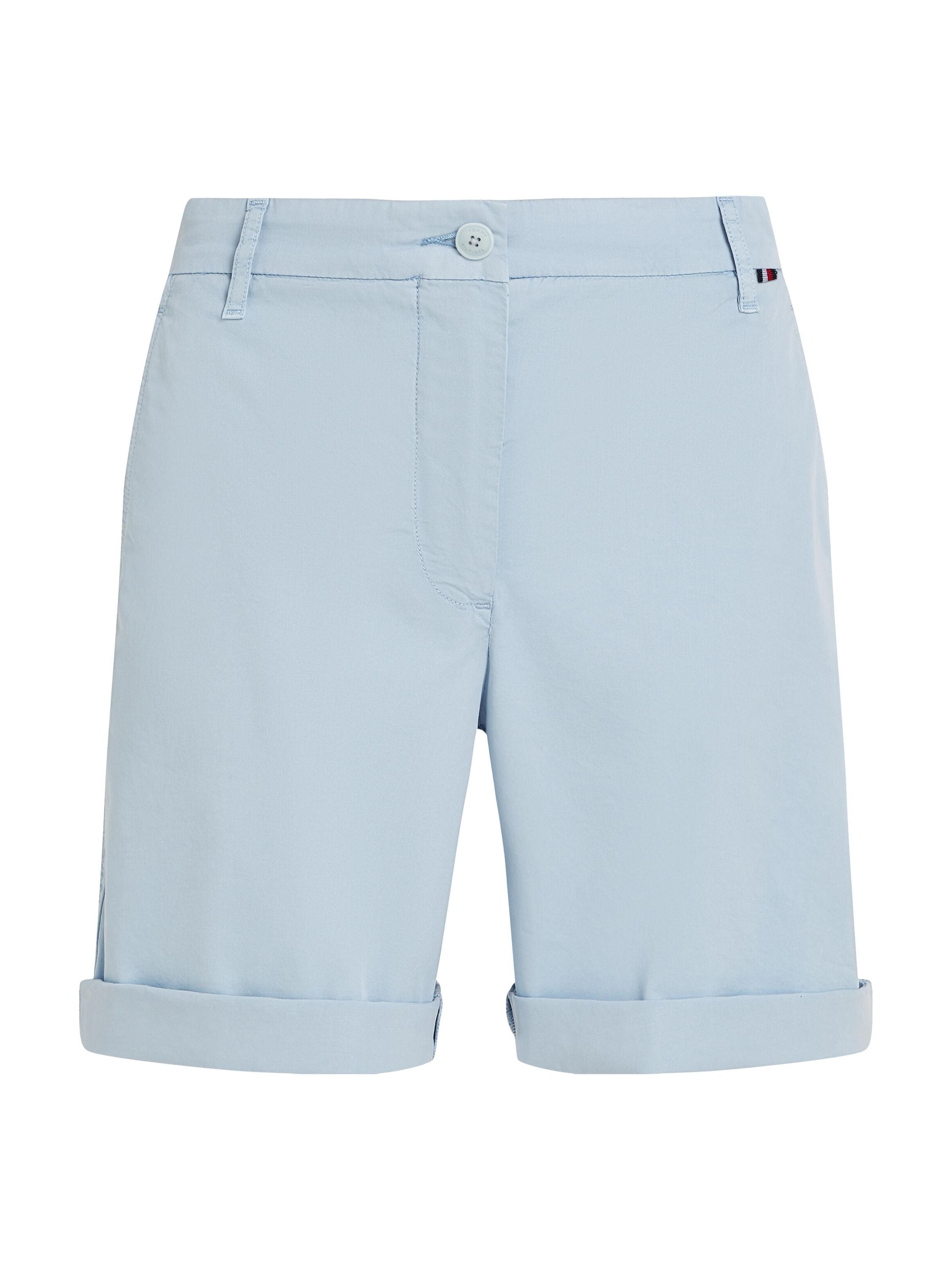 Chino-Shorts aus Baumwollmix - C1O-BLUE - Blau