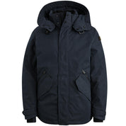 Winterjacke mit abnehmbarer Kapuze - 5281-Salute - Blau