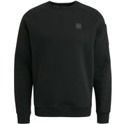 Sweatshirt aus Baumwollmix - 999-Black - Schwarz