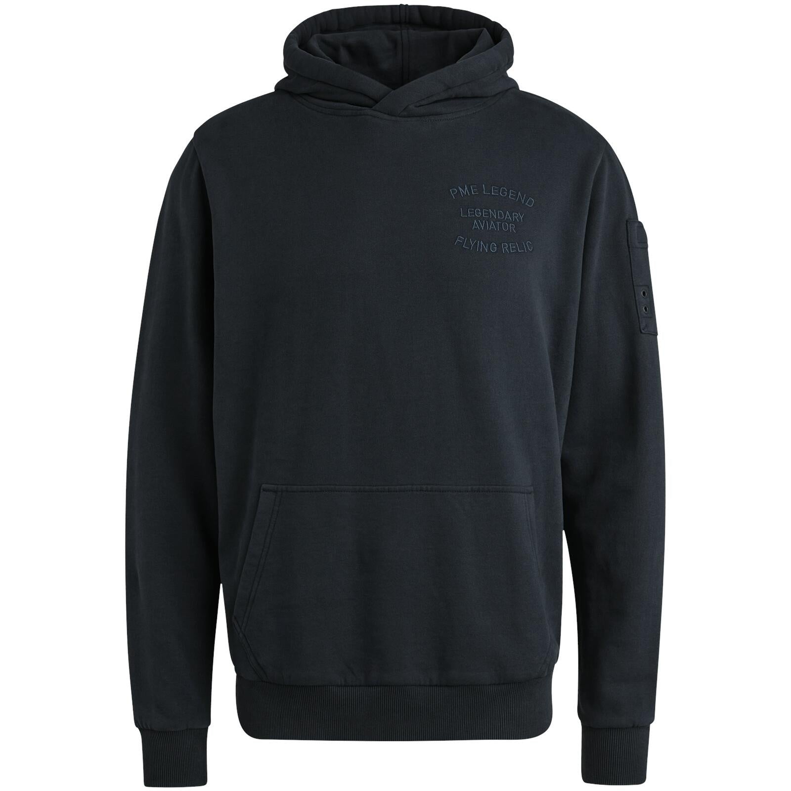 Sweathoodie aus Baumwolle - 5281-Salute - Blau