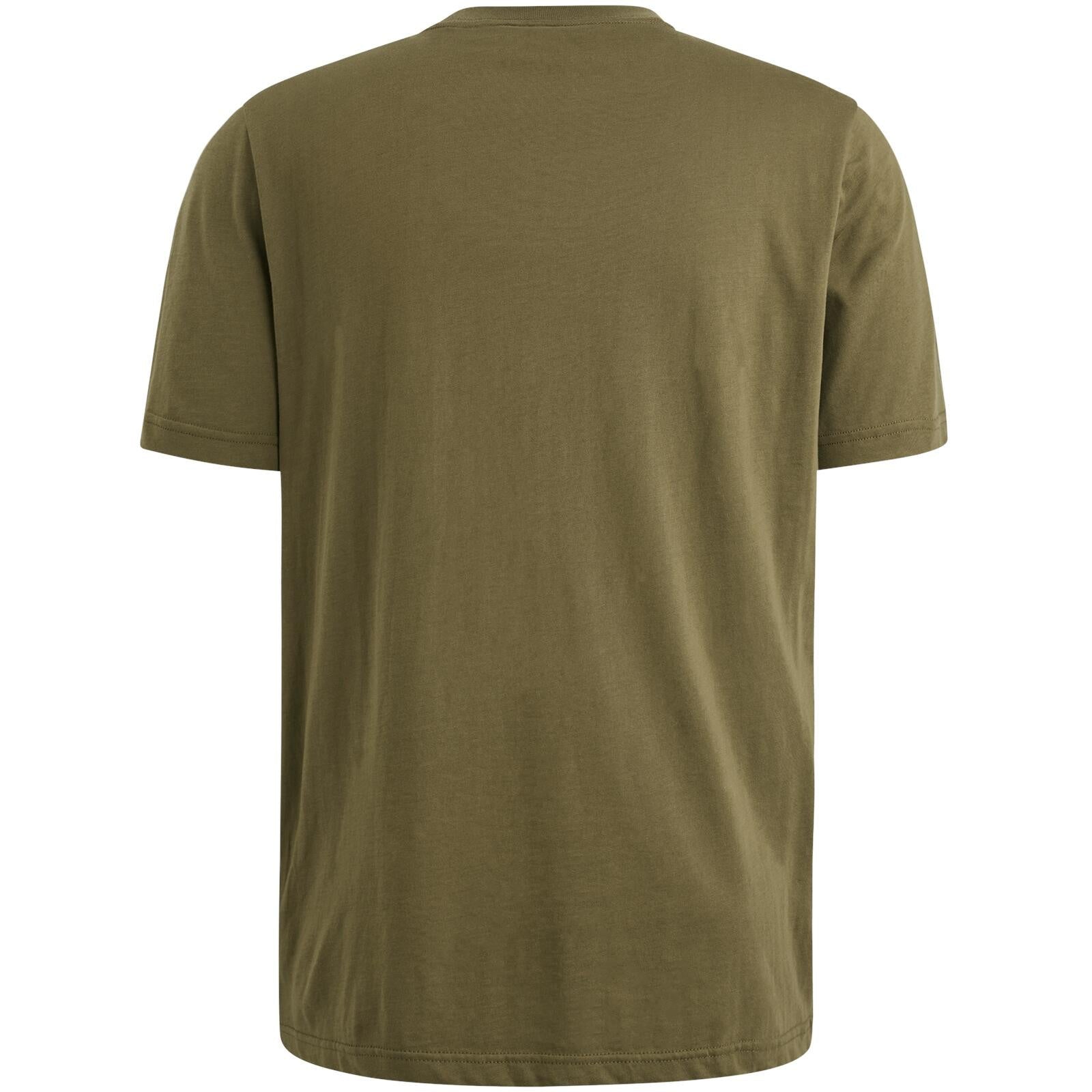 T-Shirt mit Logoprint - 8035-Beech - Khaki