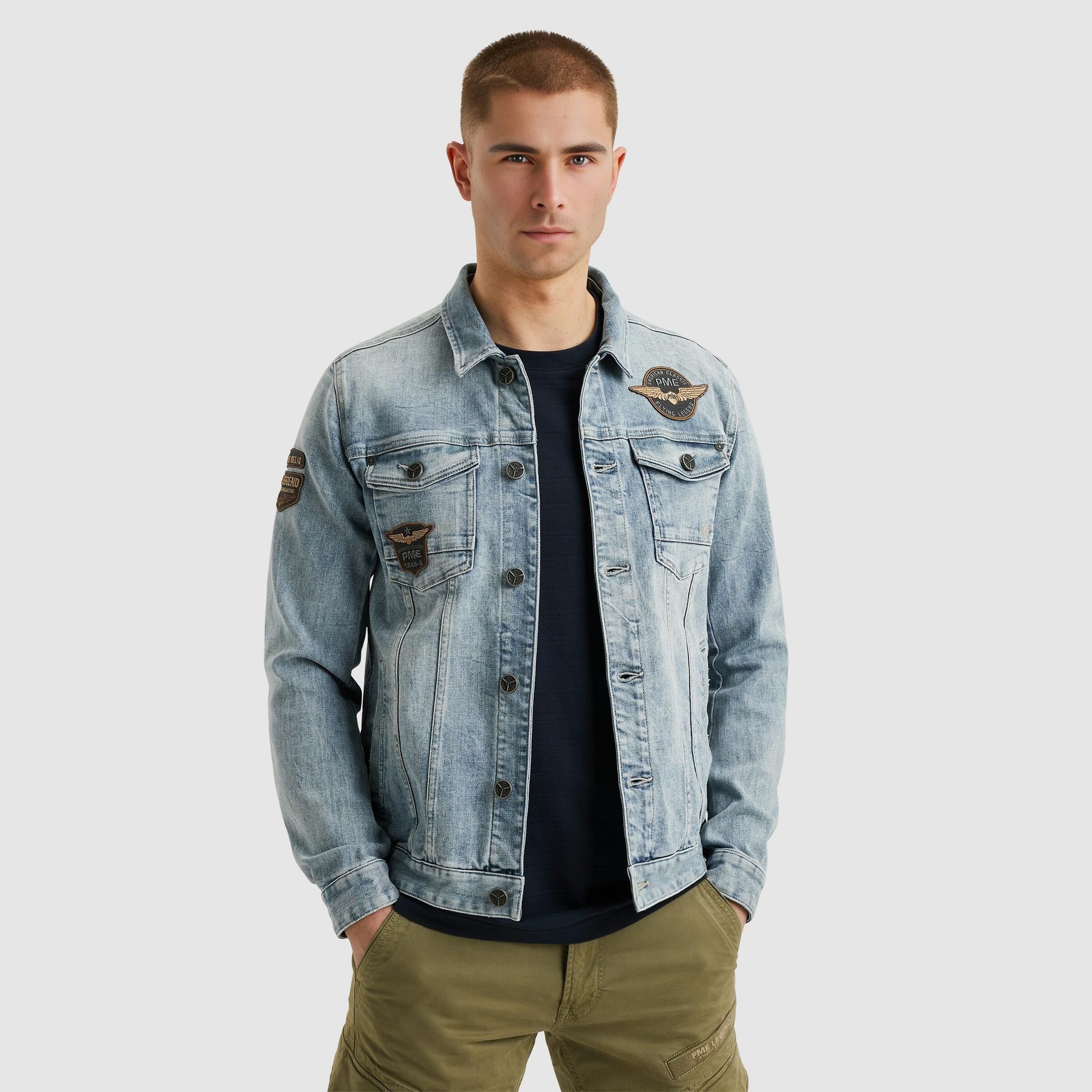 Jeansjacke Regular Fit - SBT-Summer Blue Tone - Blau