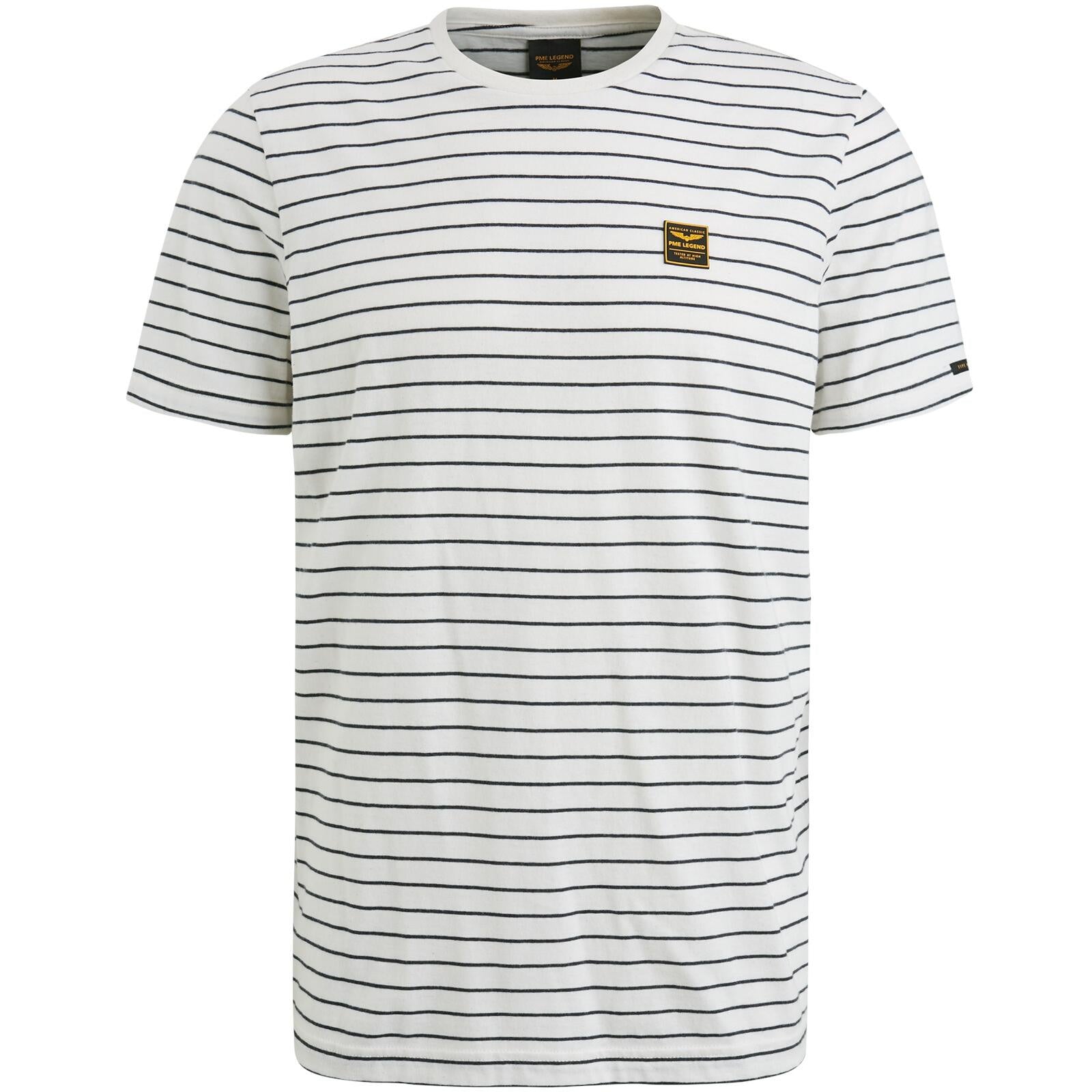 T-Shirt aus Baumwollmix - 7013-Bone White - Weiß