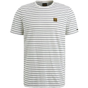 T-Shirt aus Baumwollmix - 7013-Bone White - Weiß