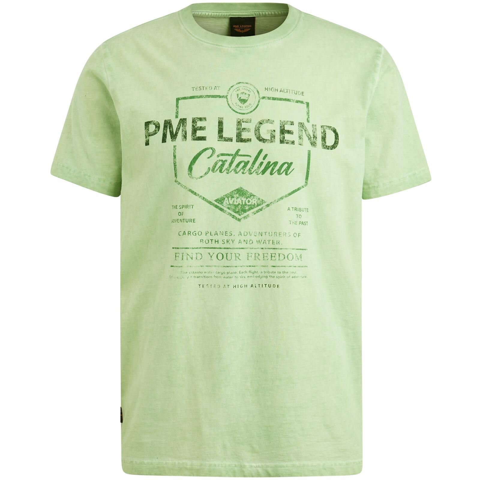 T-Shirt aus Baumwolle - 6258-Quiet Green - Grün