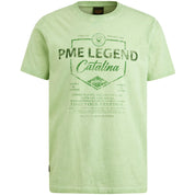 T-Shirt aus Baumwolle - 6258-Quiet Green - Grün
