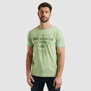 T-Shirt aus Baumwolle - 6258-Quiet Green - Grün