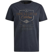 T-Shirt aus Baumwolle - 5281-Salute - Blau
