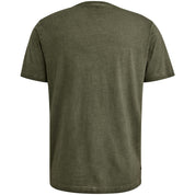 T-Shirt aus Baumwolle - 6149-Deep Lichen Green - Grün