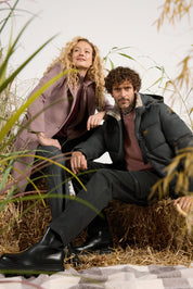 Winterjacke YETCRAFT - 9134-Gray Pinstripe - Grau