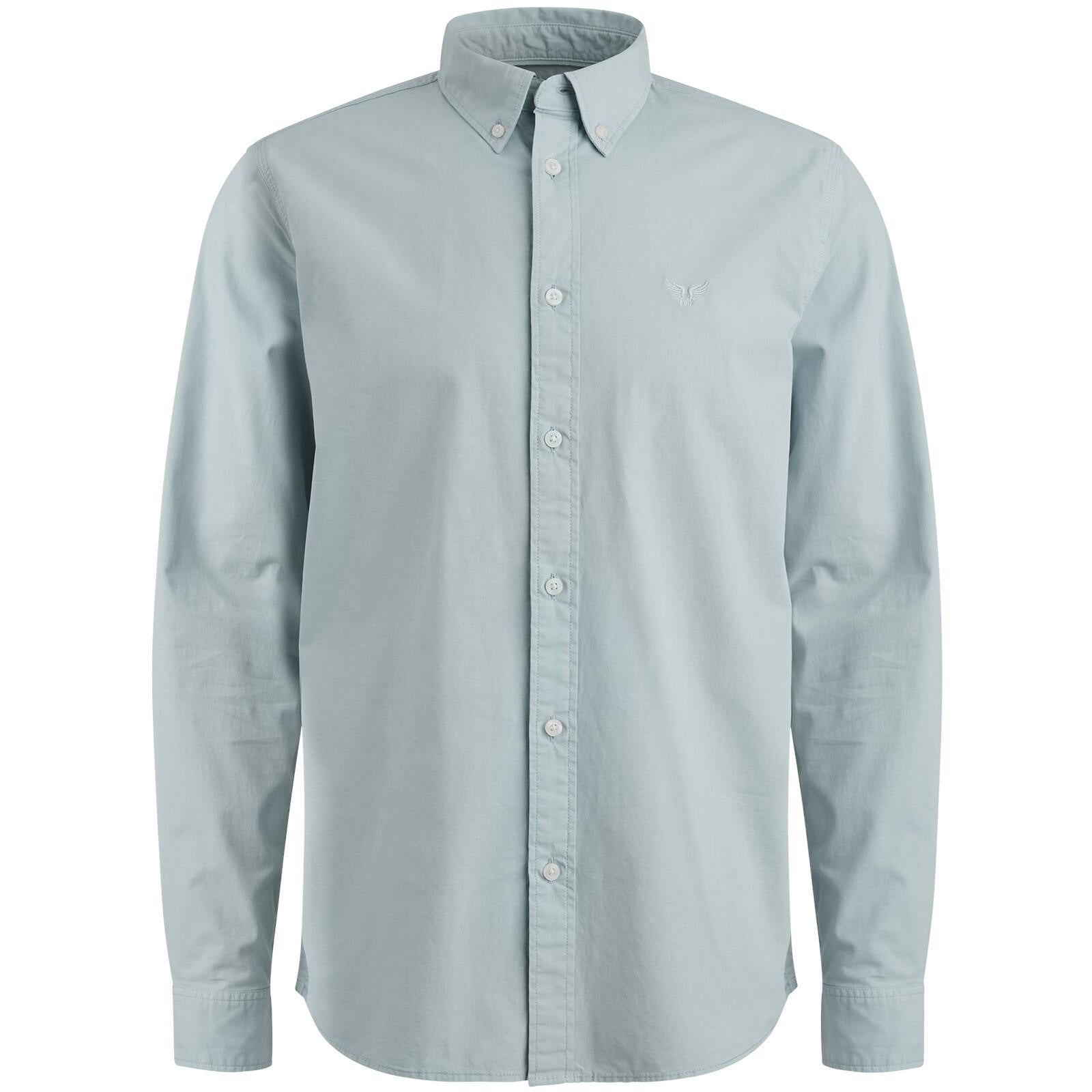 Hemd Long Sleeve - 5300-Chambray Blue - Blau