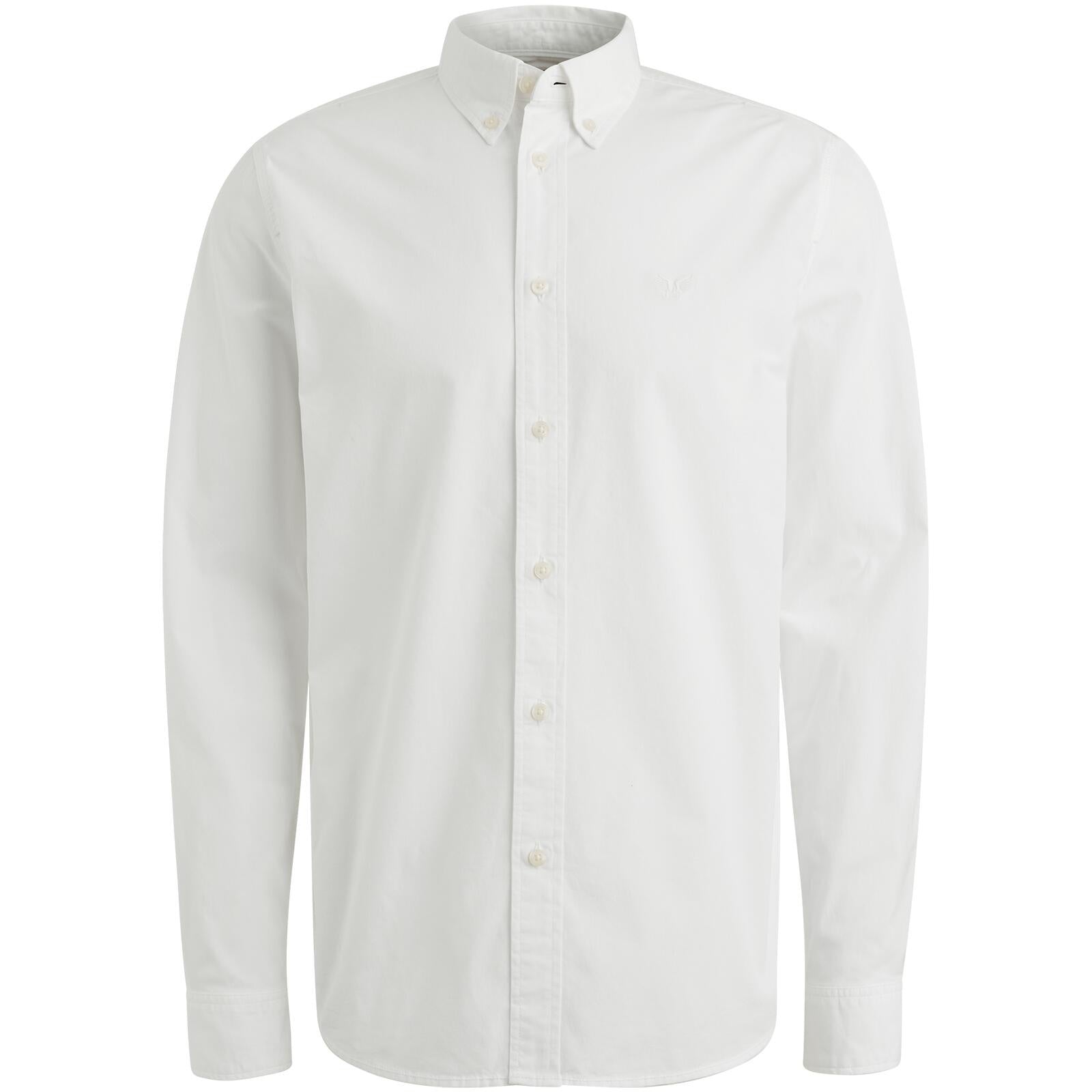 Hemd Long Sleeve - 7003-Bright White - Weiß