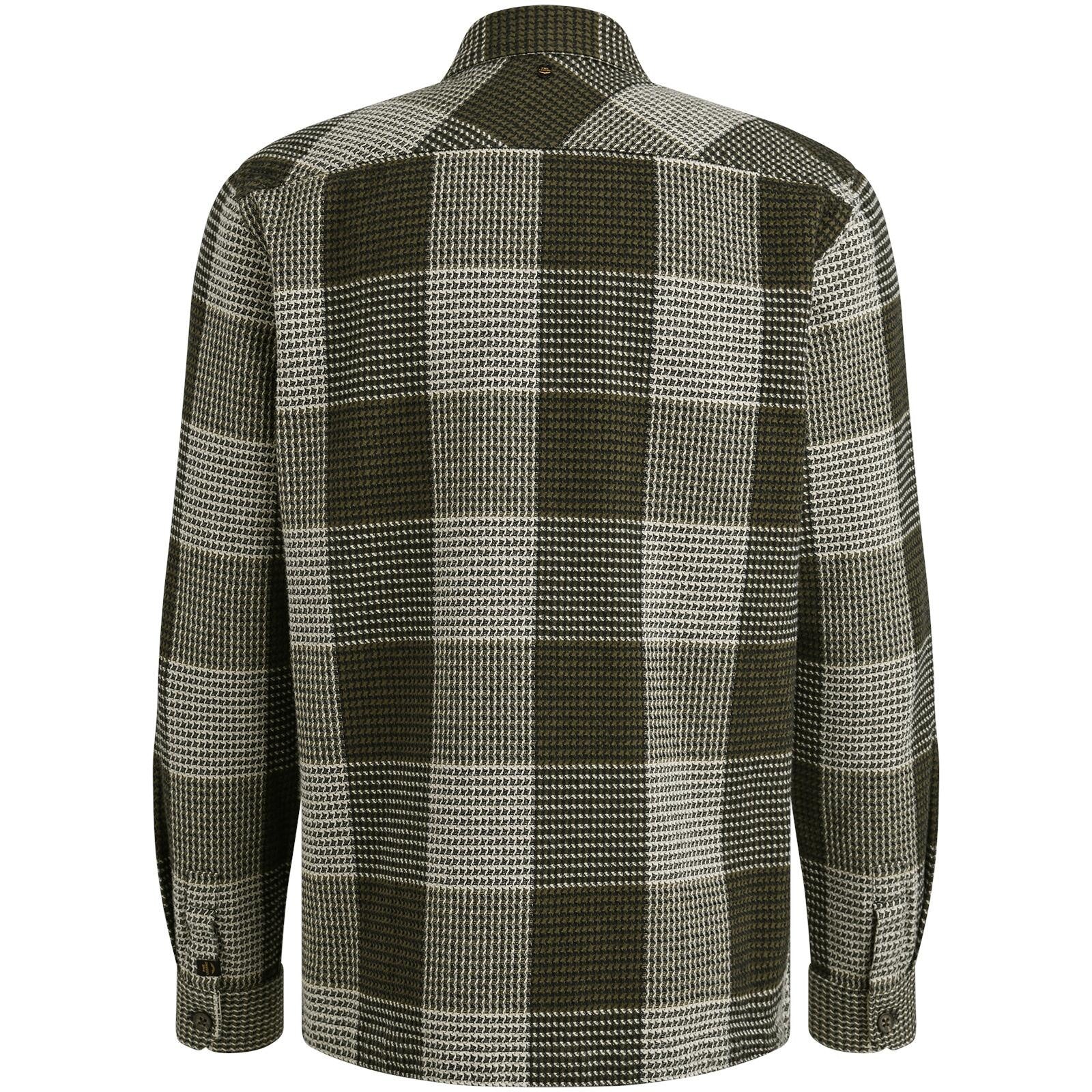 Overshirt kariert Relaxed Fit - 6416-Olive Night - Grün