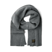Schal aus Baumwollmix - 960-Grey Melee - Grau