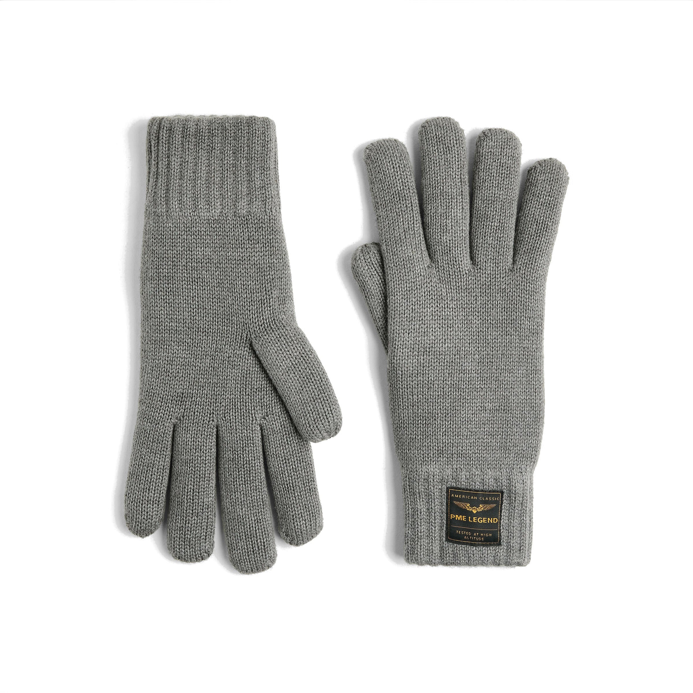 Strickhandschuhe aus Baumwollmix - 960-Grey Melee