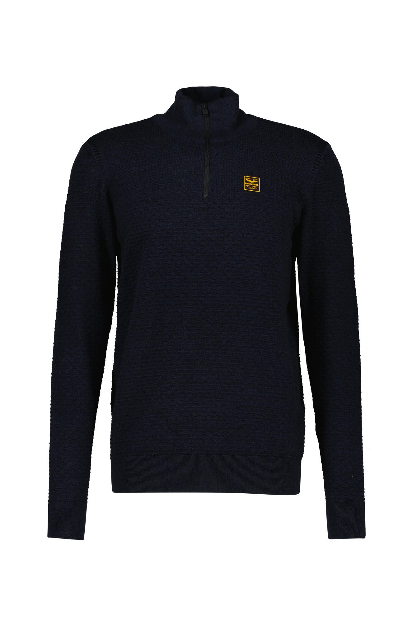 Strickpullover aus Bio-Baumwolle - 5281-Salute - Blau