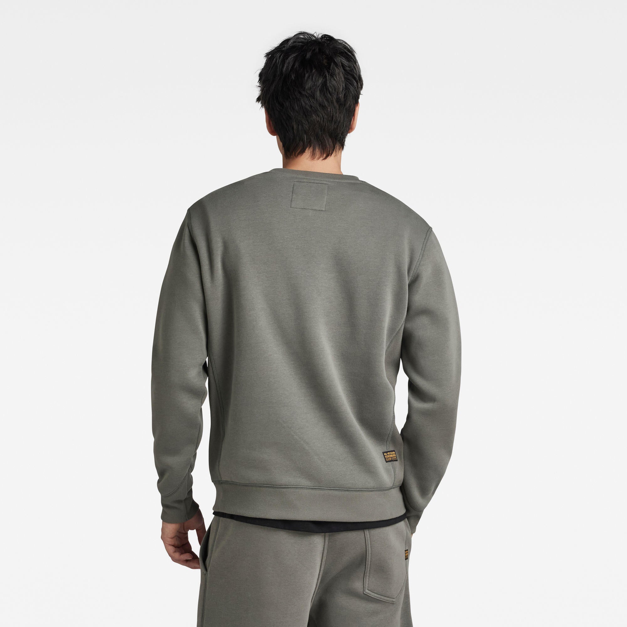 Sweatshirt aus Baumwollmix - 1260-gs grey - Grau