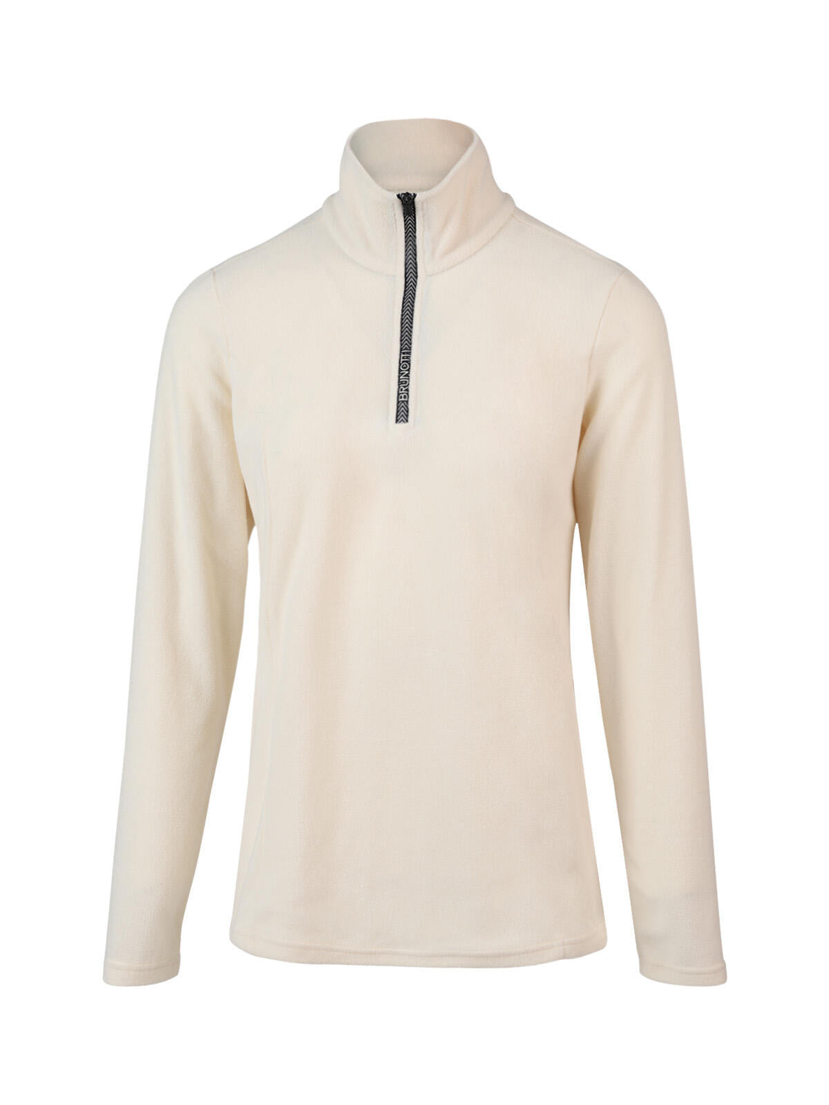 Fleeceshirt mit Stehkragen - 1008 - Beige