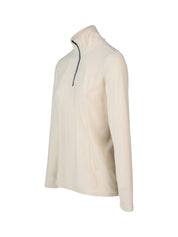 Fleeceshirt mit Stehkragen - 1008 - Beige