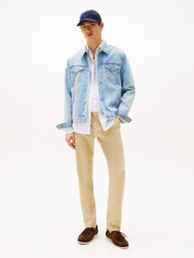Leinenhose Relaxed Tapered Fit - RBT-KHAKI - Beige