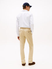 Leinenhose Relaxed Tapered Fit - RBT-KHAKI - Beige