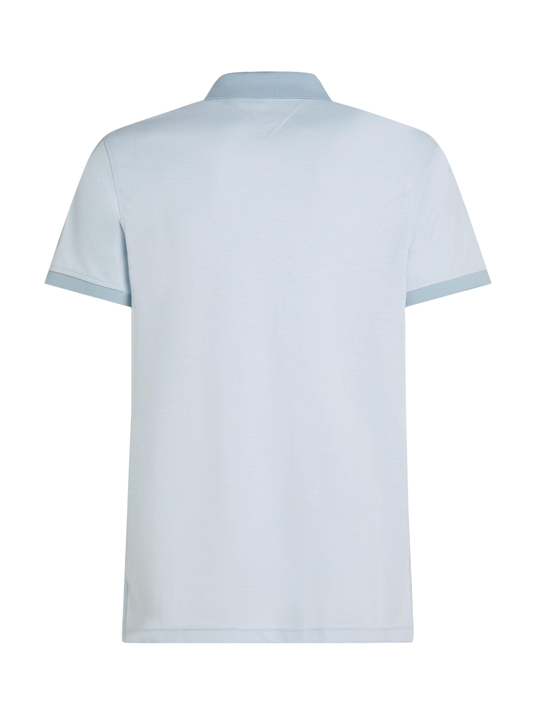 Poloshirt aus Baumwollmix - 0GZ-BLUE - Blau